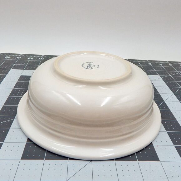 Fiesta White Nappy 8-1/2 Inch Bowl Vegetable Serving Fiestaware HLC USA - Picture 11 of 13